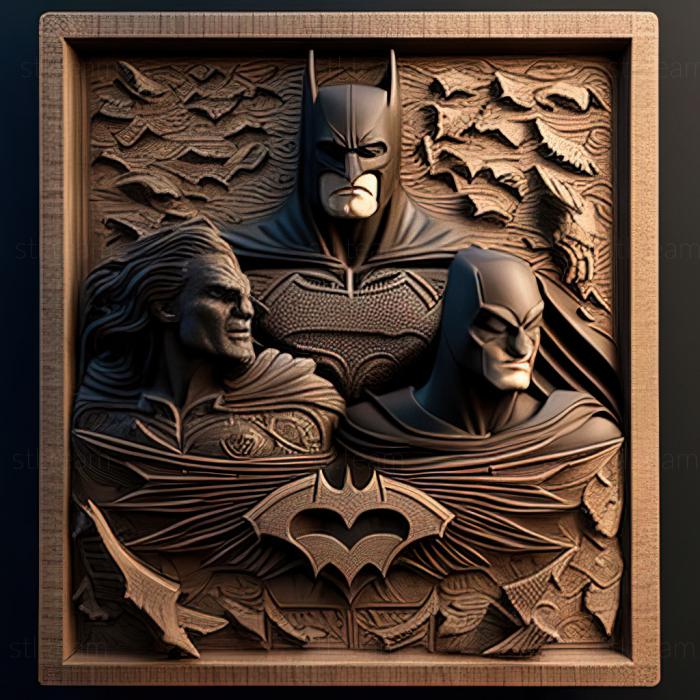3D модель Бэтмен против Супермена На заре справедливости (STL)